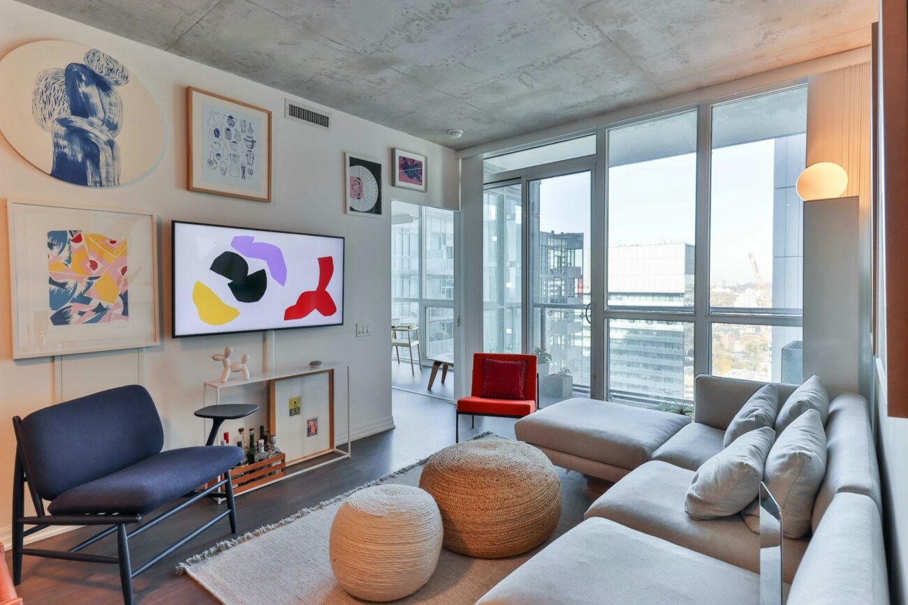 Penthouse mit Dachterrasse — Beispielfoto